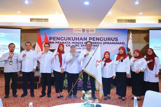 Pengurus IPRAHUMAS Jatim 2024-2027 Resmi Dikukuhkan